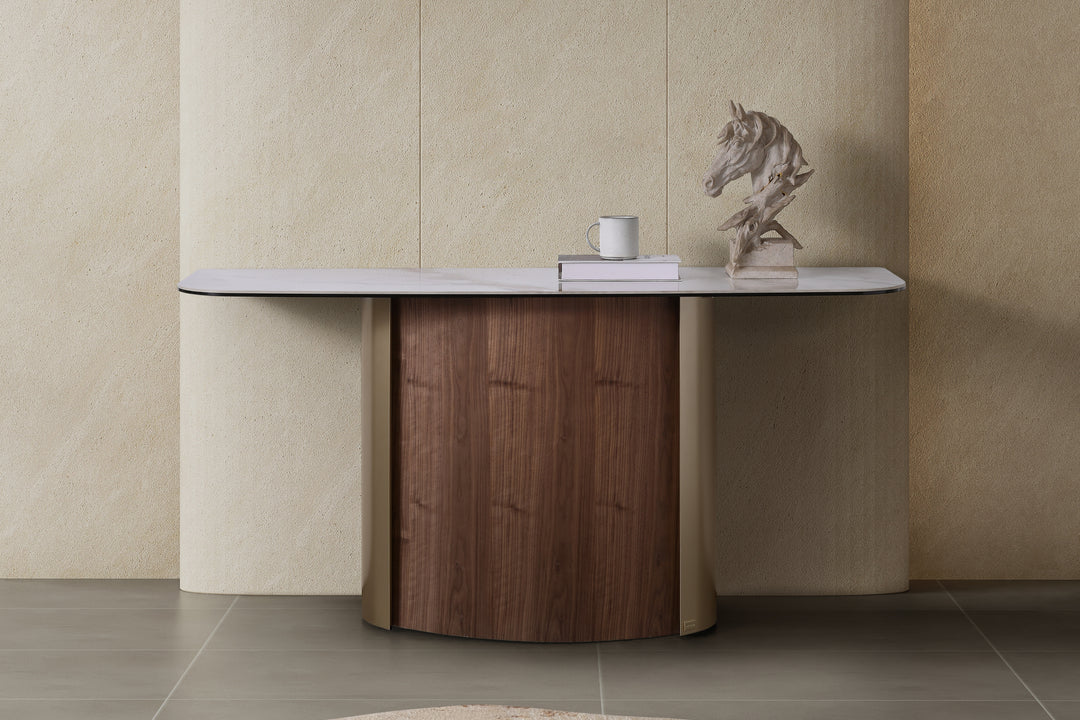 Forma Bella Sintered Stone Hallway Table