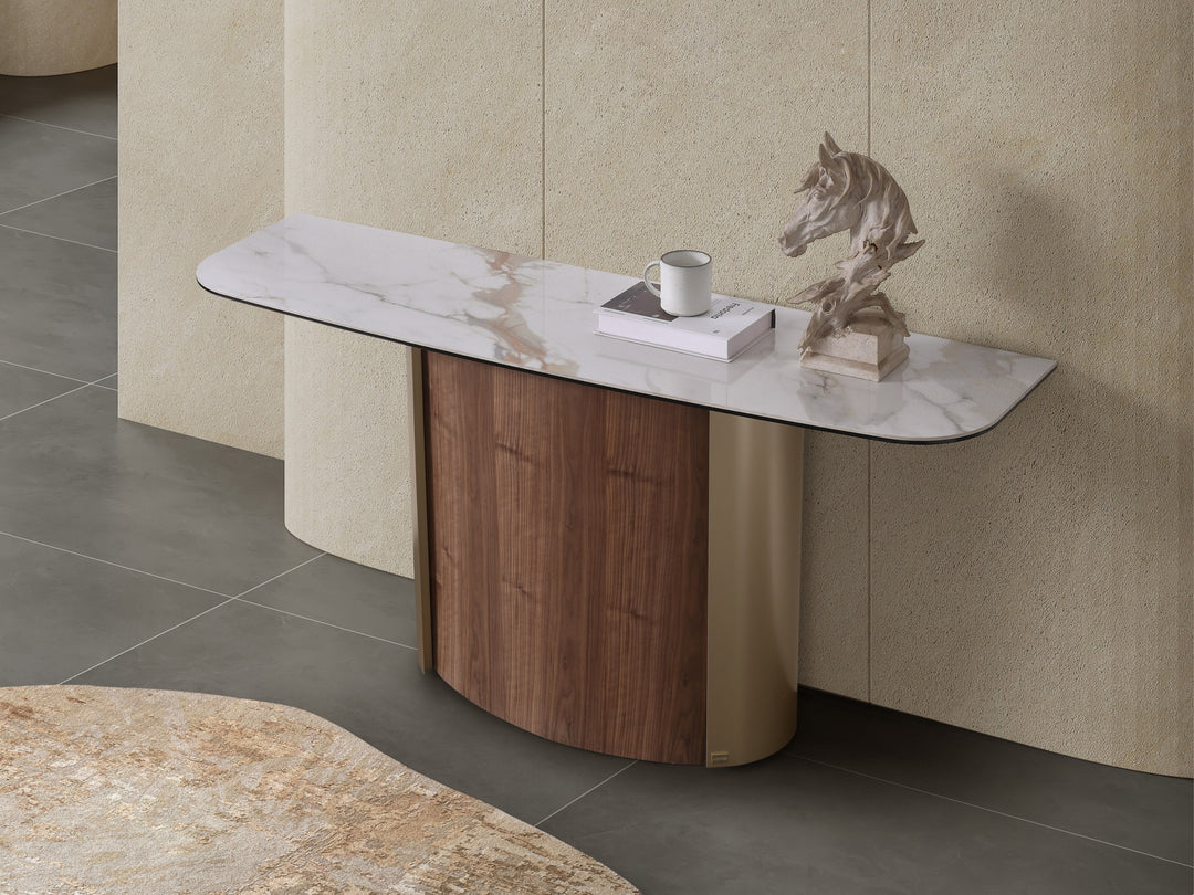 Forma Bella Sintered Stone Hallway Table