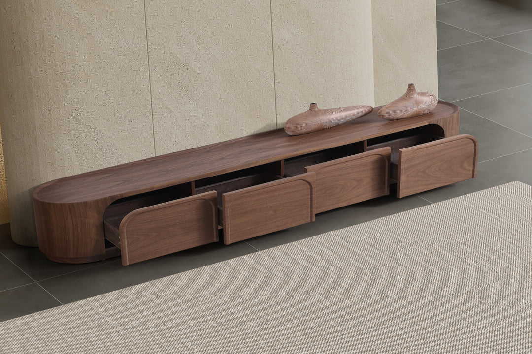 Marcella Lowline Walnut TV Unit