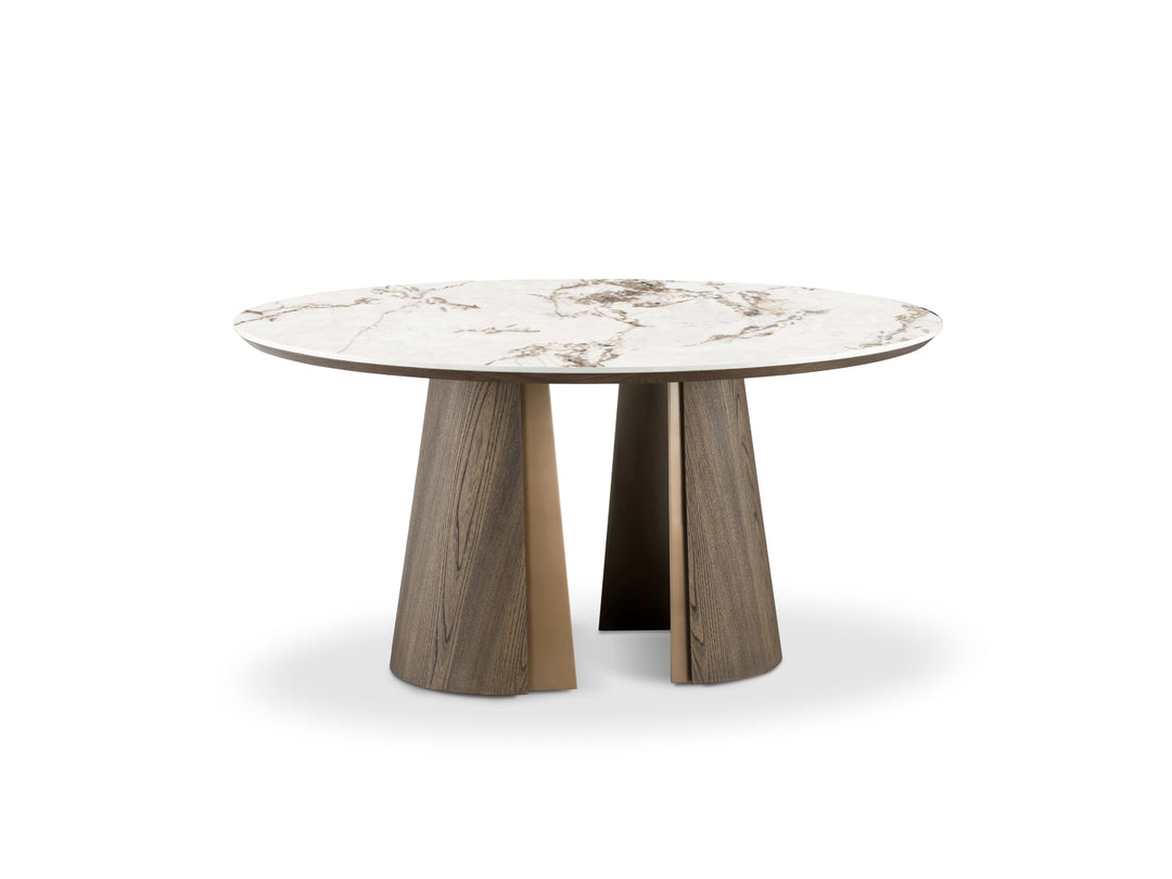 Mont Blanc Sintered Stone Top Round Coffee Table