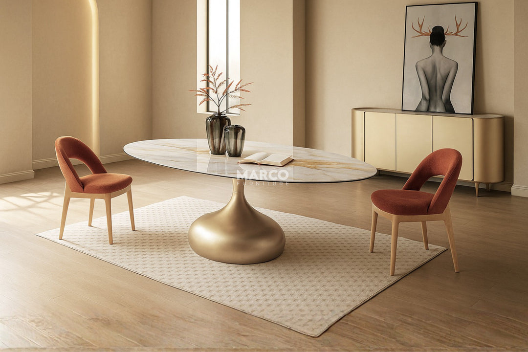 Monte Royale Sintered Stone Dining Table