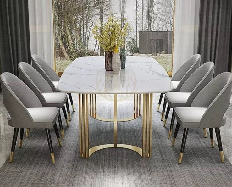 Oscar Gold Dining Table 180 cm