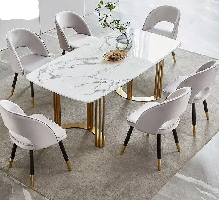 Oscar Gold Dining Table 180 cm