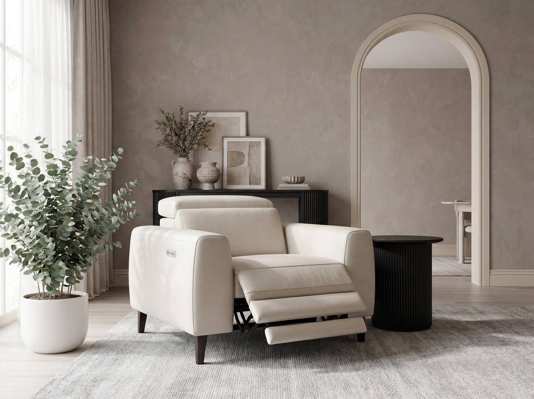Venue Leather Recliner Lounge – Electric Lounge Sofa Set