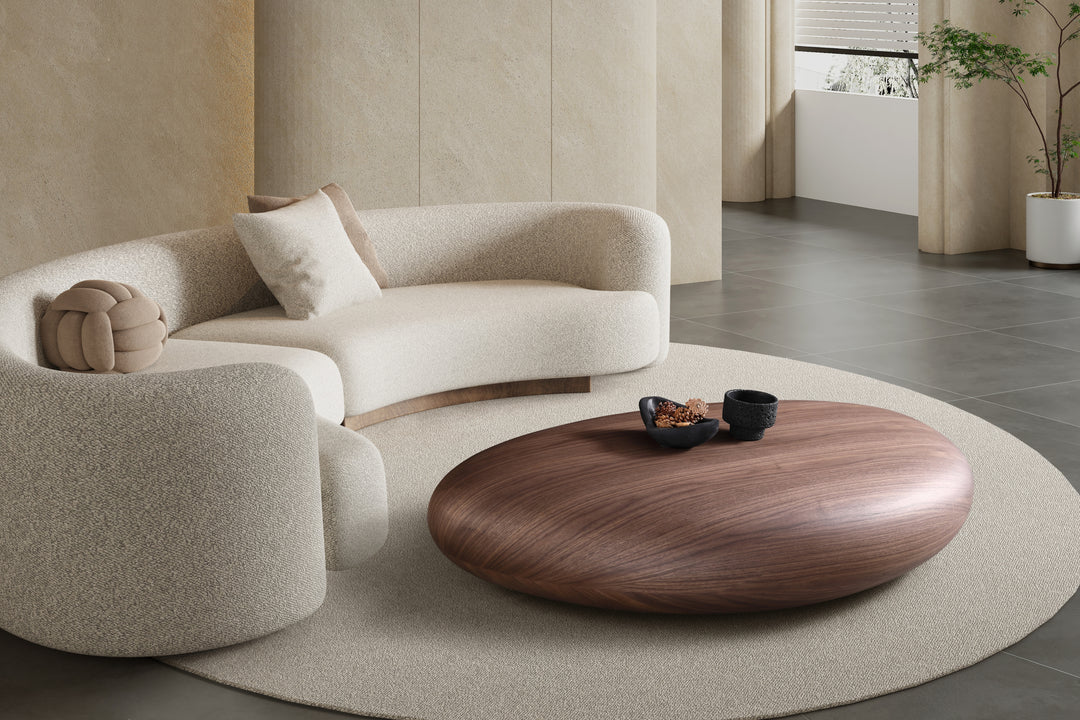 Venus Pebble Oval Coffee Table