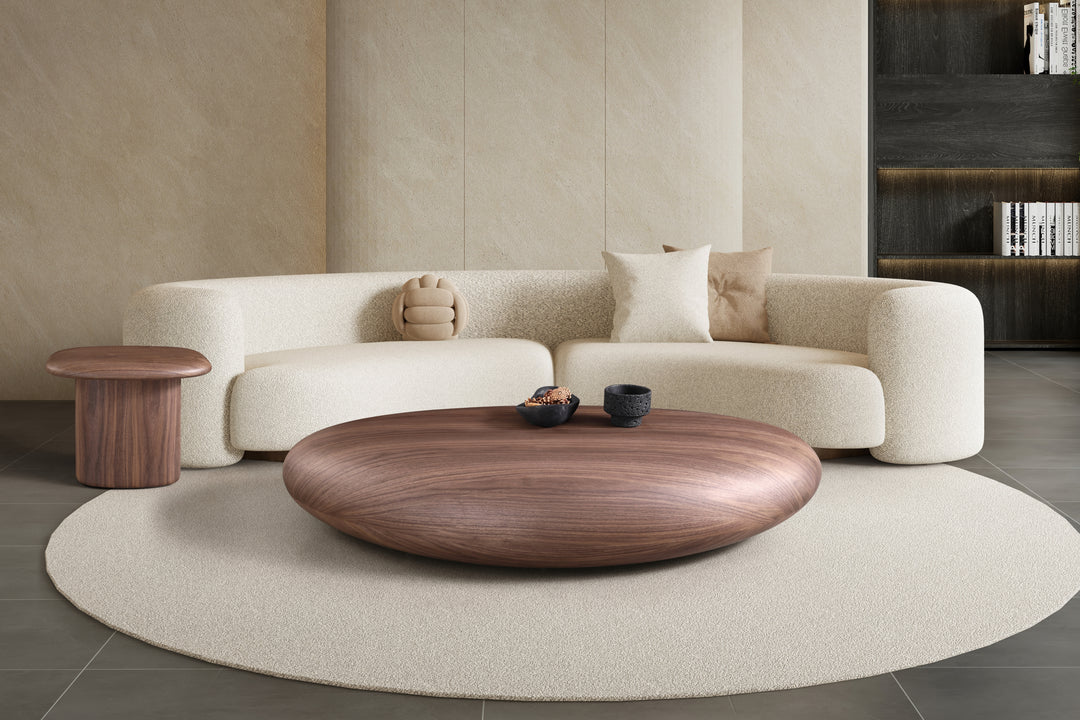 Venus Pebble Oval Coffee Table