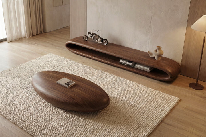 Venus Pebble Oval Coffee Table