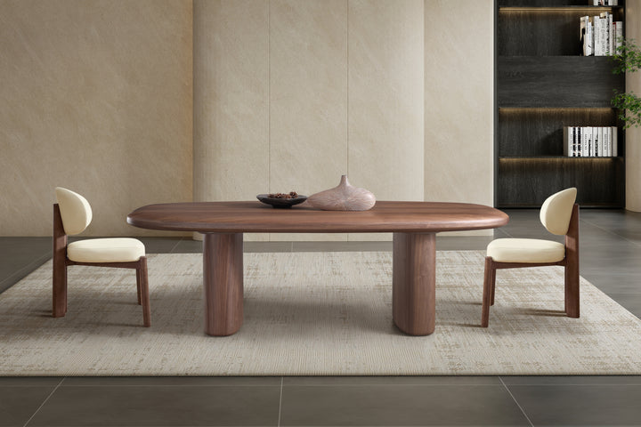Venus Walnut Oval Dining Table (200cm)