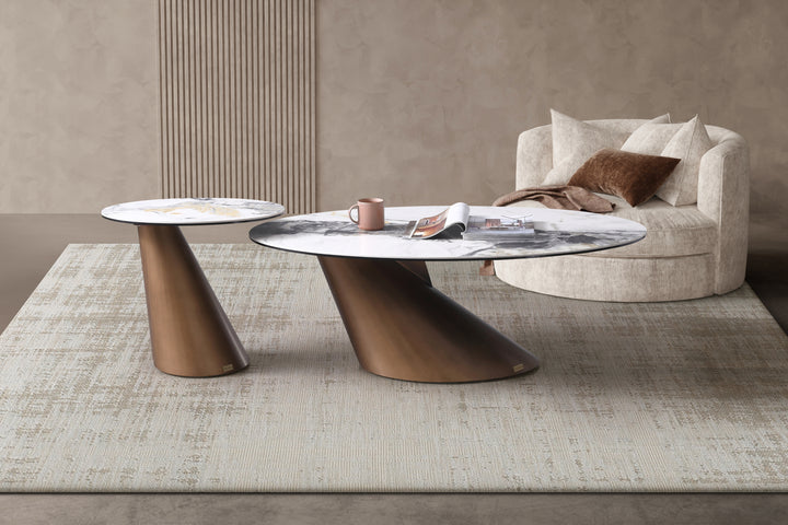 Vita Luno Sintered Stone Coffee Table