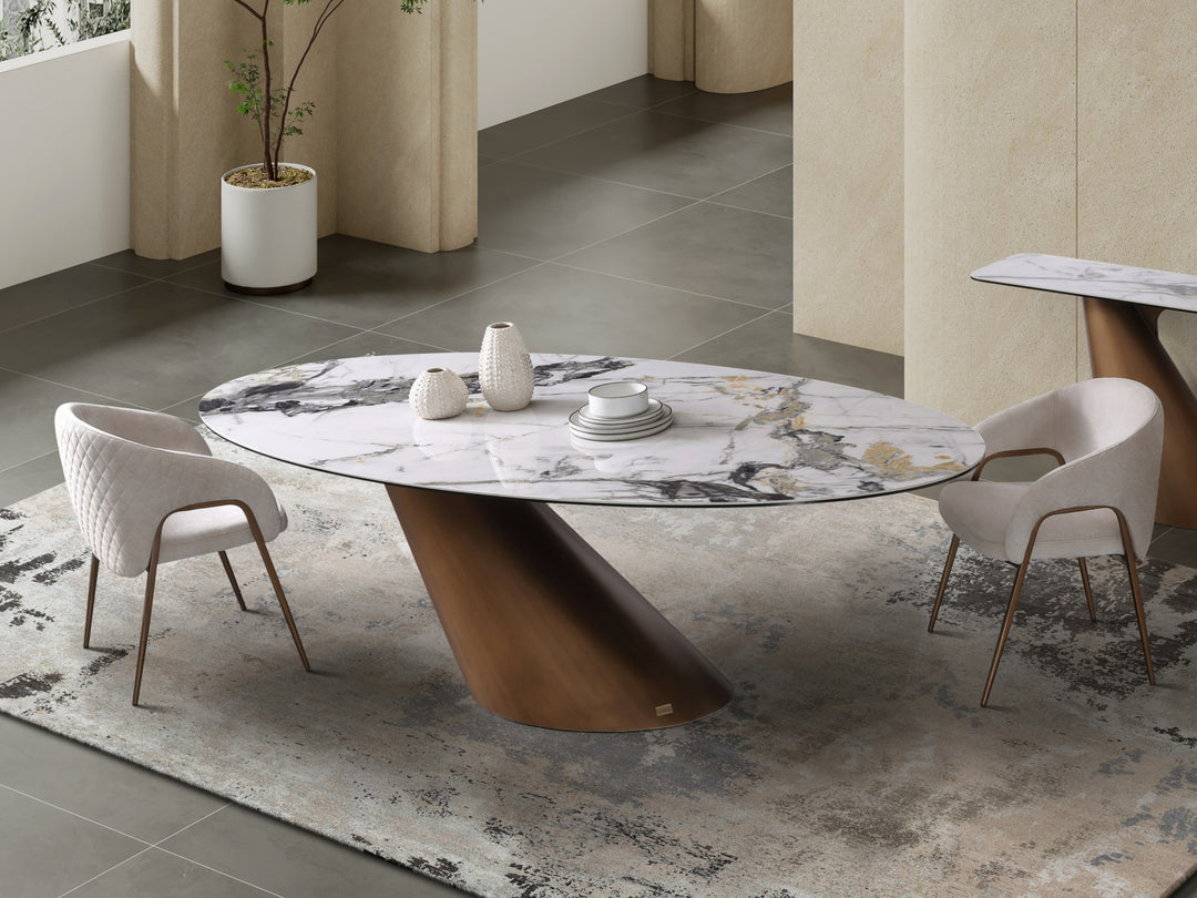 Vita Luno Sintered Stone Dining Table