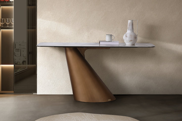 Vita Luno Sintered Stone Hallway Table
