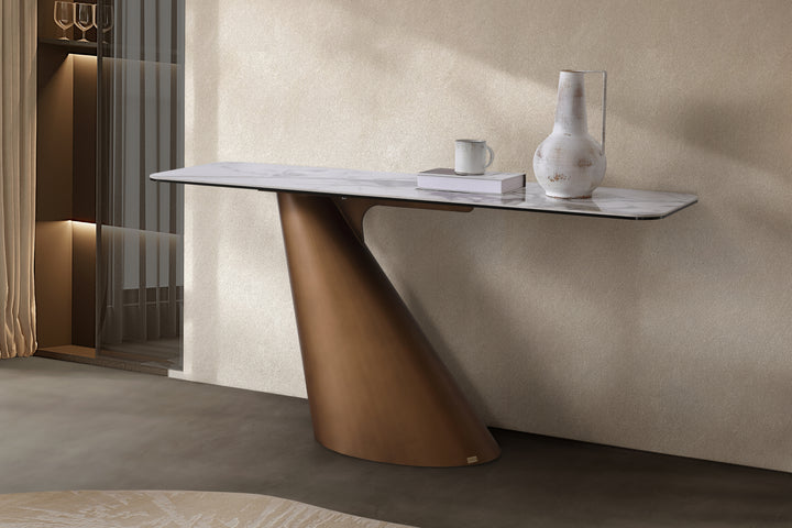 Vita Luno Sintered Stone Hallway Table