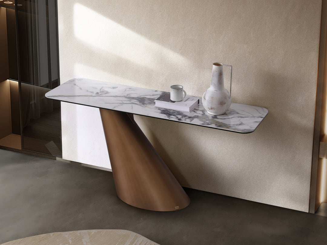 Vita Luno Sintered Stone Hallway Table