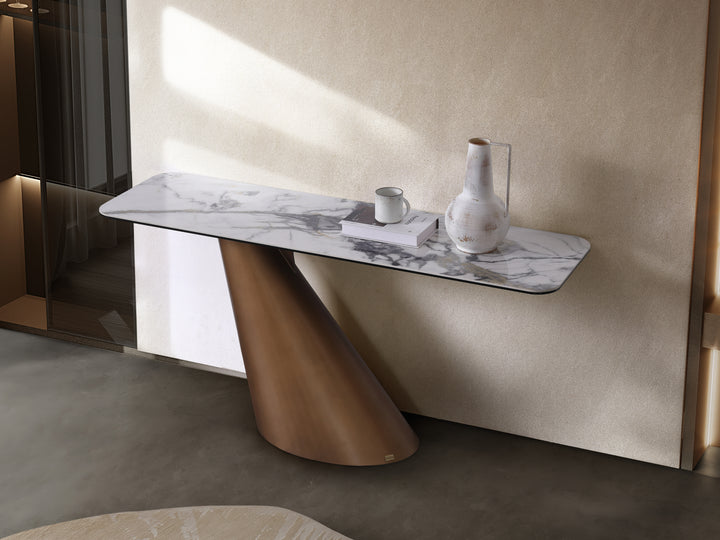 Vita Luno Sintered Stone Hallway Table