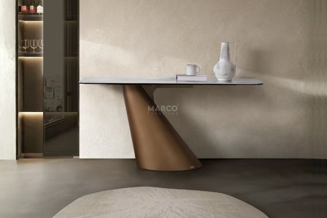 Vita Luno Sintered Stone Hallway Table