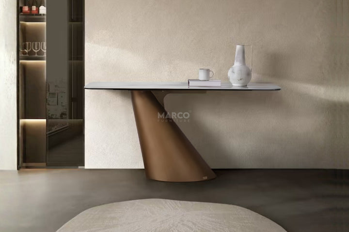 Vita Luno Sintered Stone Hallway Table