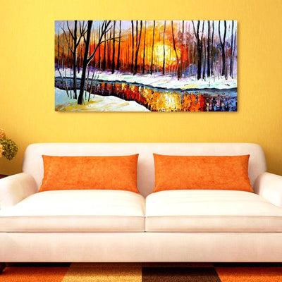 snow-fire-trees-landscape-art-1