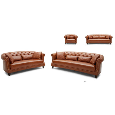 Channel Leather Lounge