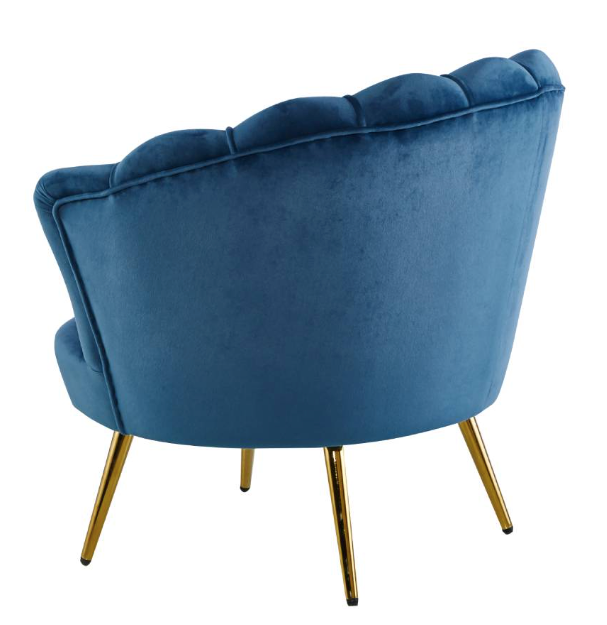 Oyster Velvet Sofa Chair