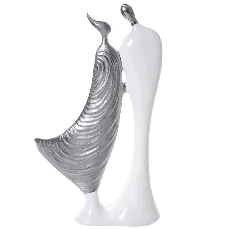 Ceramic Contemporary Soulmate Figurines