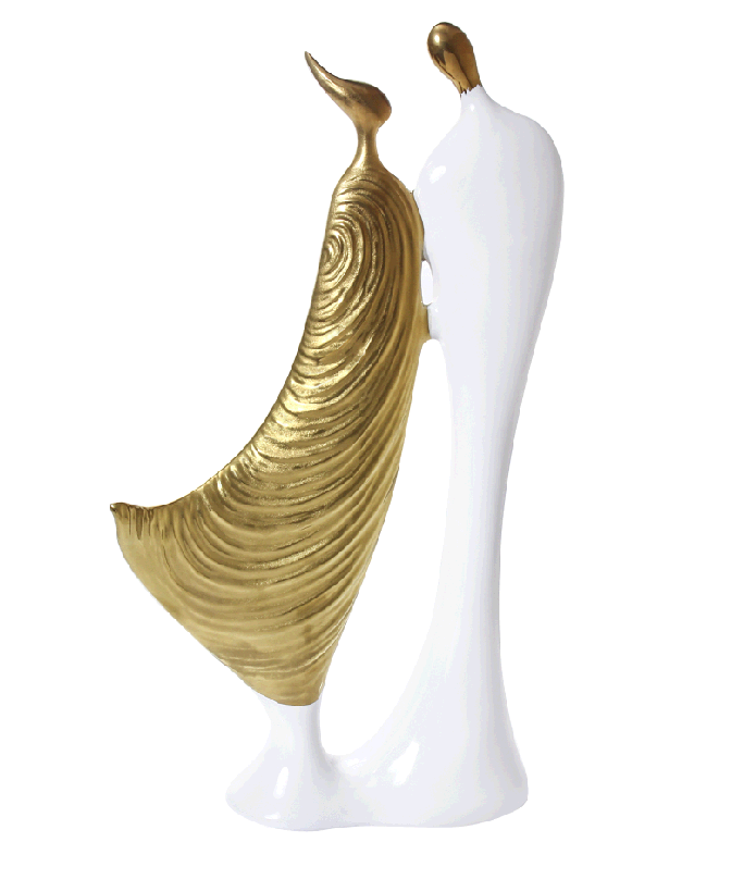 Ceramic Contemporary Soulmate Figurines