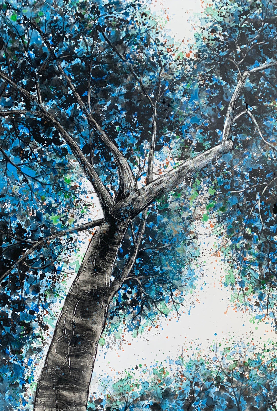 Flower’s stance - paintingsonline.com.au