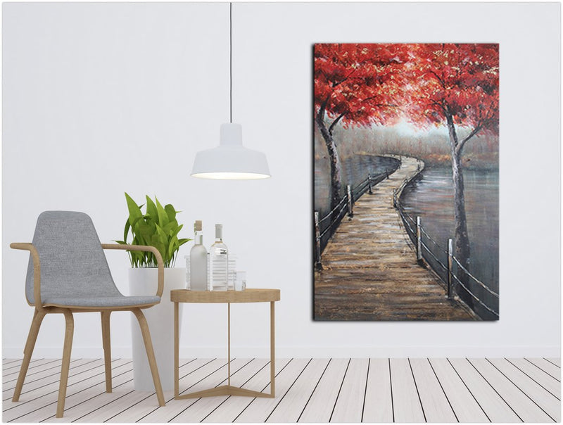 foggy-road-red-leaves-canvas-painting-15