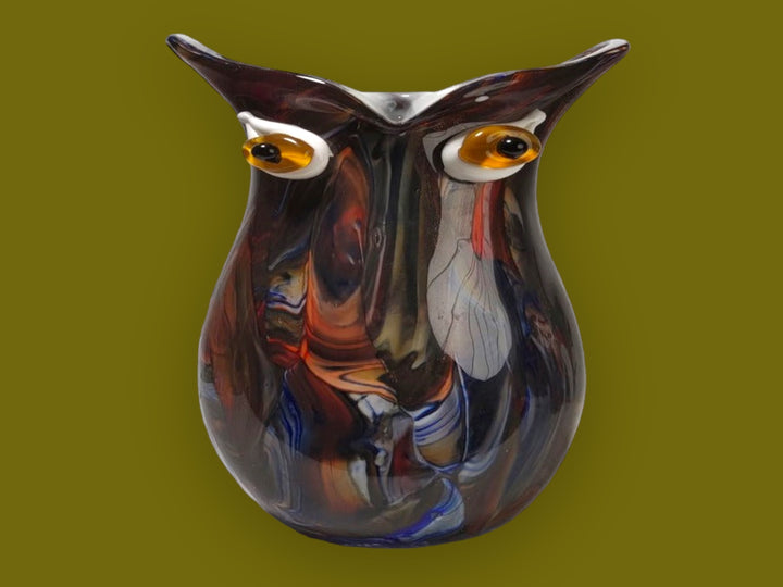 Pablo Picasso Vase Murano style Glass