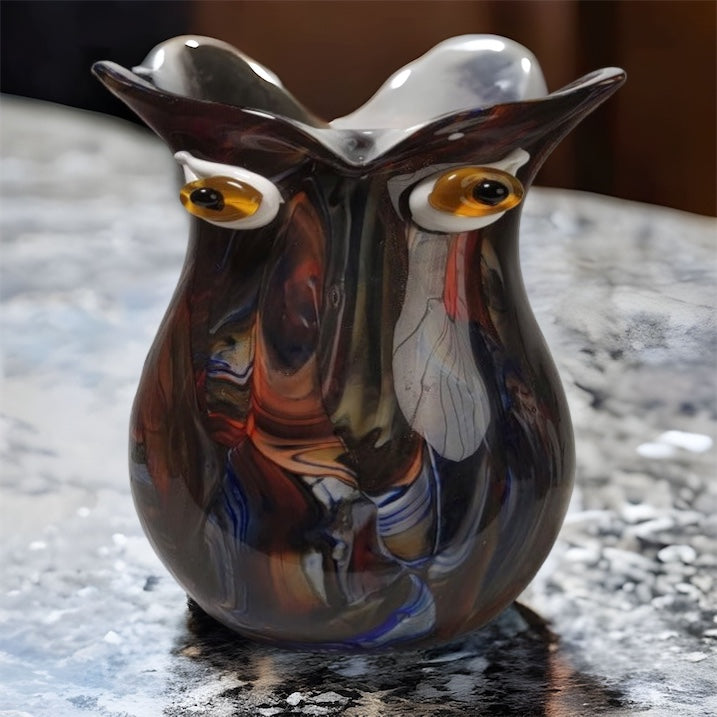 Pablo Picasso Vase Murano style Glass