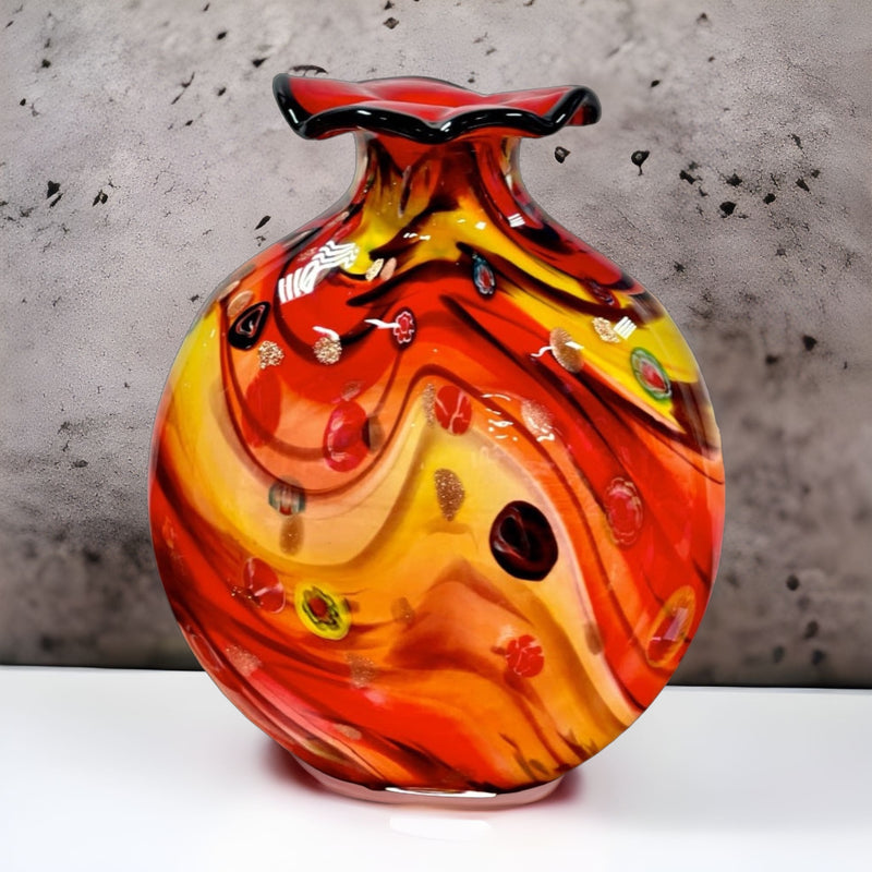 Vase Murano style Glass