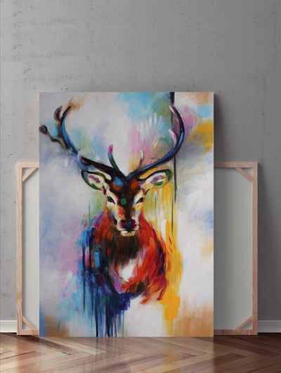 colorful-deer-animal-art-5